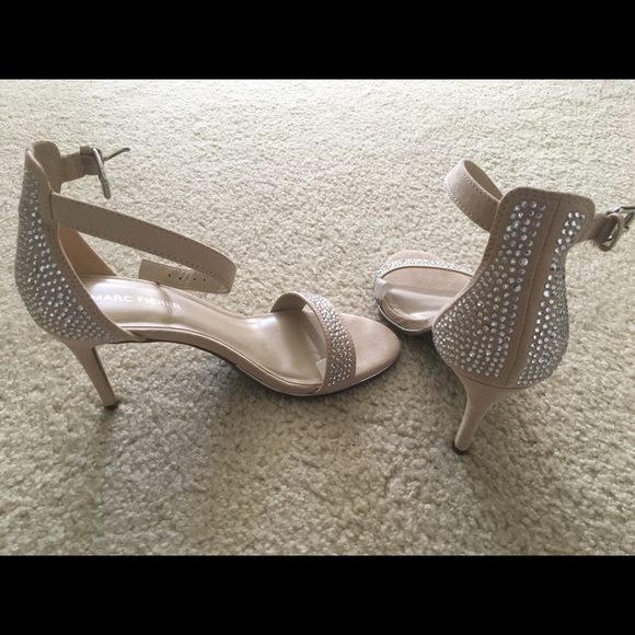 Marc Fisher ankle strap high heels, size 7.5 - Picture 5 of 10